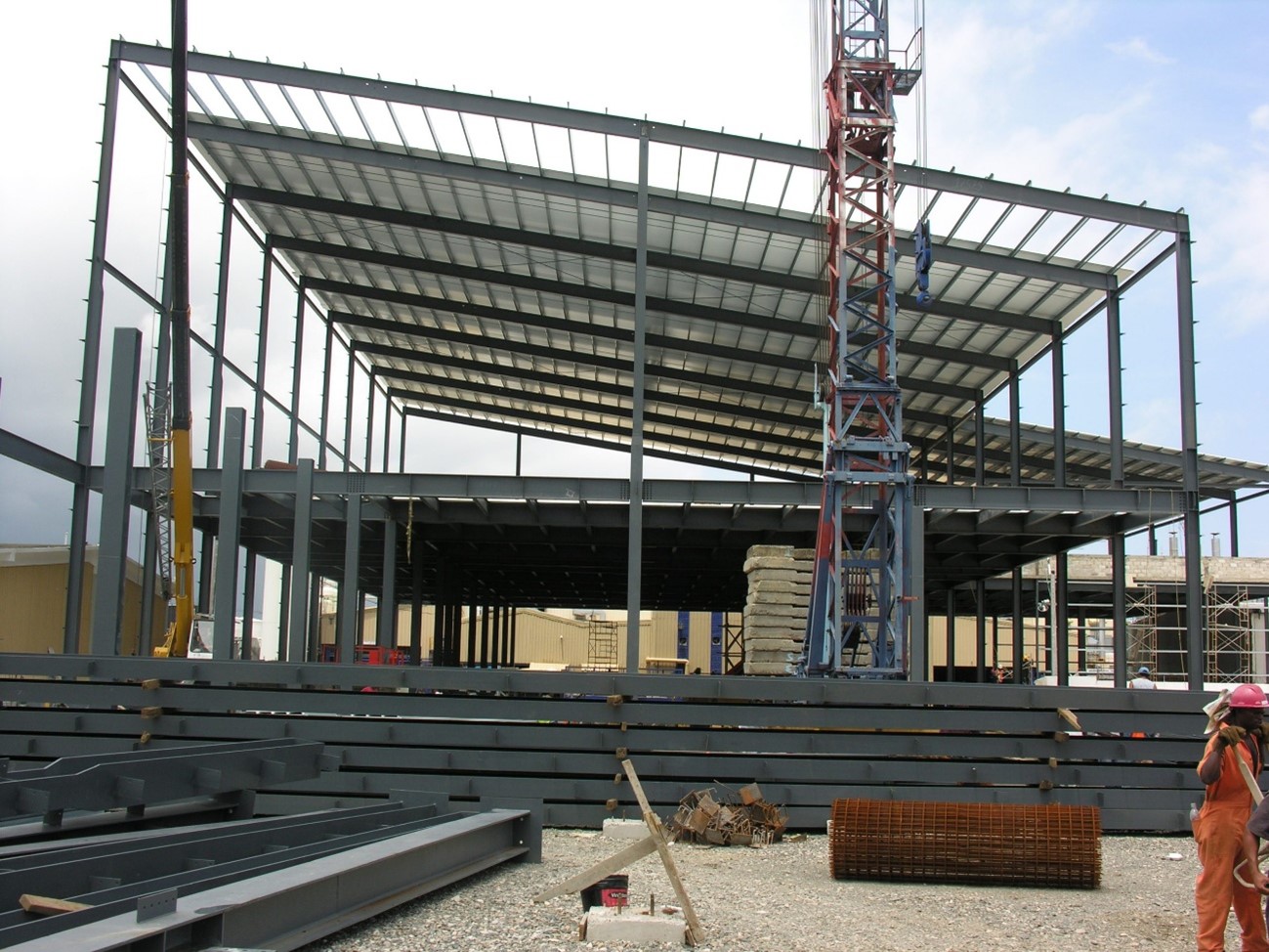 Montaje y alineamiento de estructuras